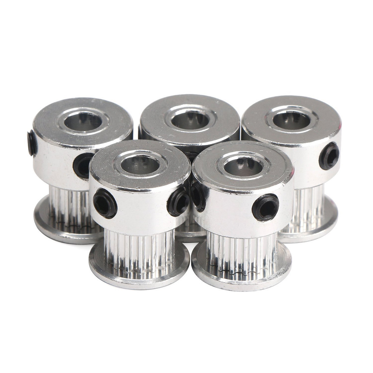 Gt2 Pulley - 5 szt. aluminiowych kół pasowych GT2,