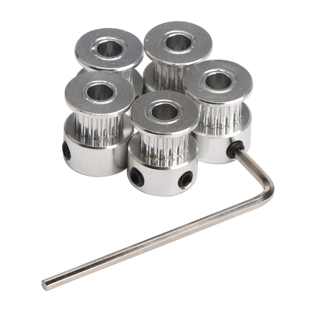 5 szt. aluminiowych kół pasowy – Gt2 Pulley recenzja i cena