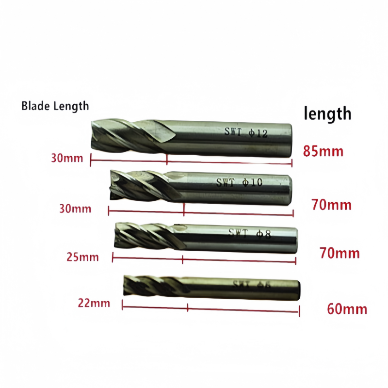 4 szt. Frez palcowy z węglików – End Mill Set recenzja i cena